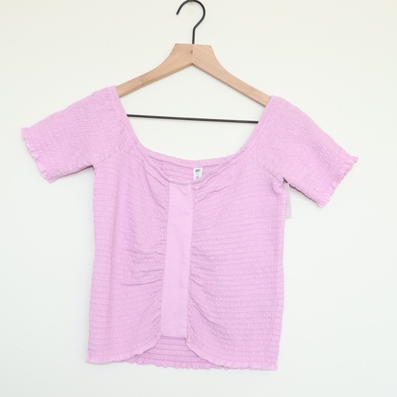 bp Tops - 🦋3/$30 BP Smocked Purple Top M NWOT